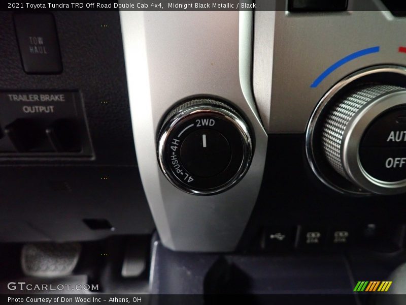 Midnight Black Metallic / Black 2021 Toyota Tundra TRD Off Road Double Cab 4x4