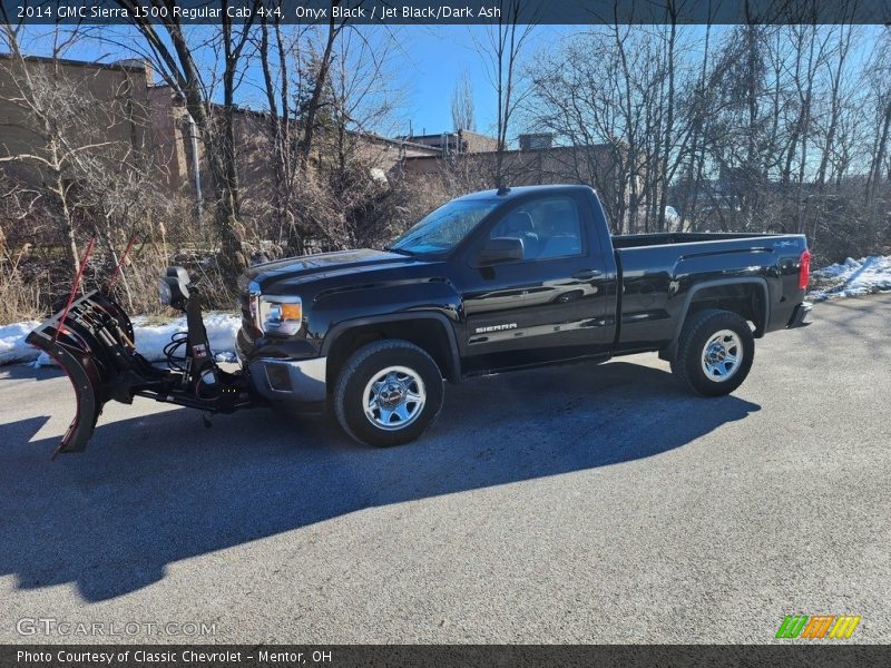 Onyx Black / Jet Black/Dark Ash 2014 GMC Sierra 1500 Regular Cab 4x4