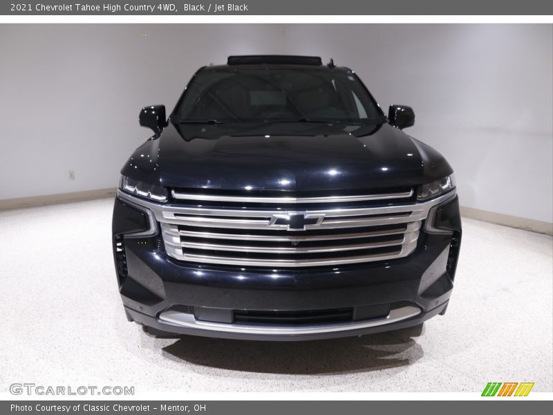 Black / Jet Black 2021 Chevrolet Tahoe High Country 4WD