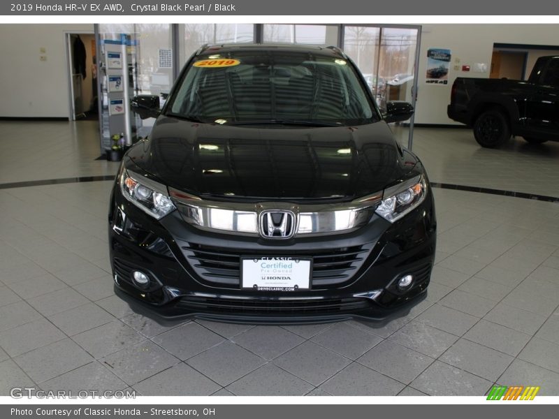 Crystal Black Pearl / Black 2019 Honda HR-V EX AWD