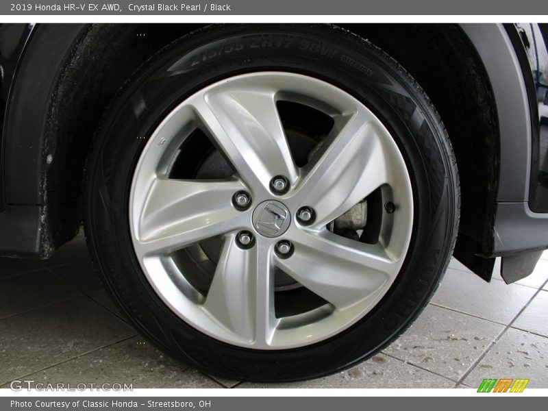 Crystal Black Pearl / Black 2019 Honda HR-V EX AWD