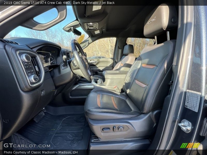 Dark Sky Metallic / Jet Black 2019 GMC Sierra 1500 AT4 Crew Cab 4WD