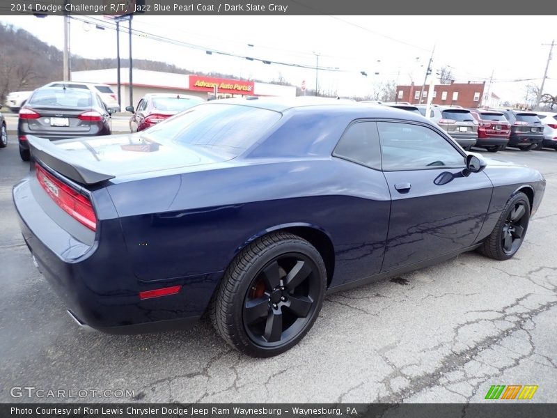 Jazz Blue Pearl Coat / Dark Slate Gray 2014 Dodge Challenger R/T