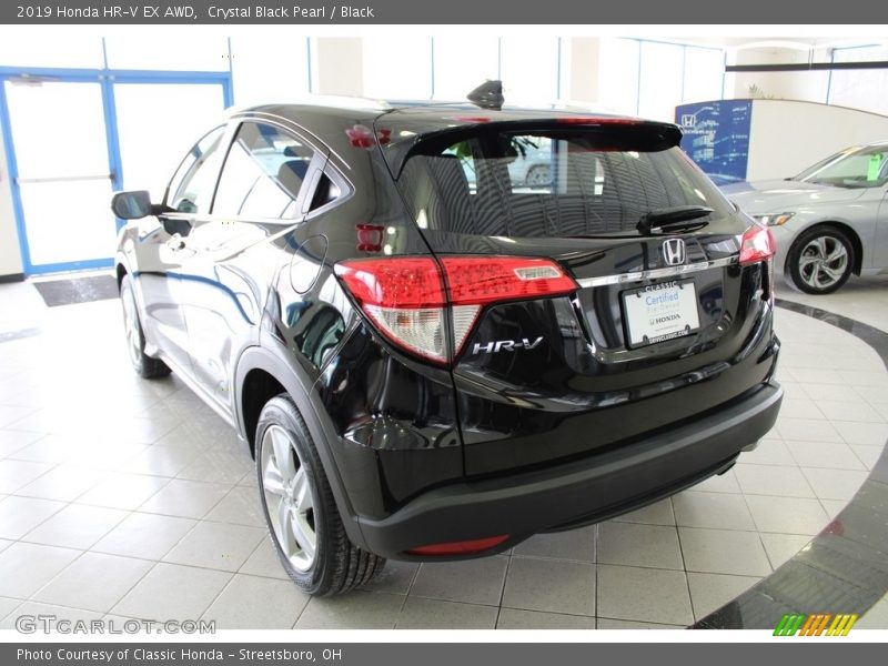 Crystal Black Pearl / Black 2019 Honda HR-V EX AWD