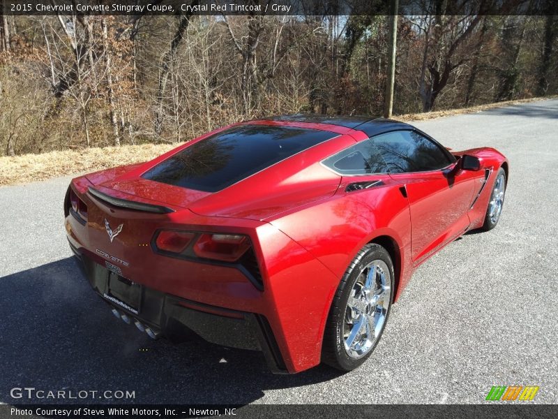 Crystal Red Tintcoat / Gray 2015 Chevrolet Corvette Stingray Coupe