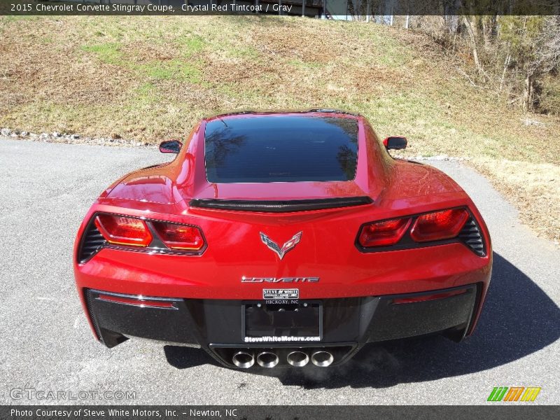 Exhaust of 2015 Corvette Stingray Coupe