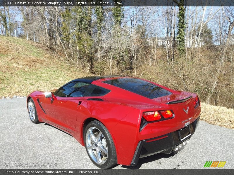 Crystal Red Tintcoat / Gray 2015 Chevrolet Corvette Stingray Coupe