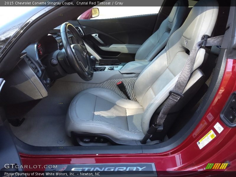 Front Seat of 2015 Corvette Stingray Coupe