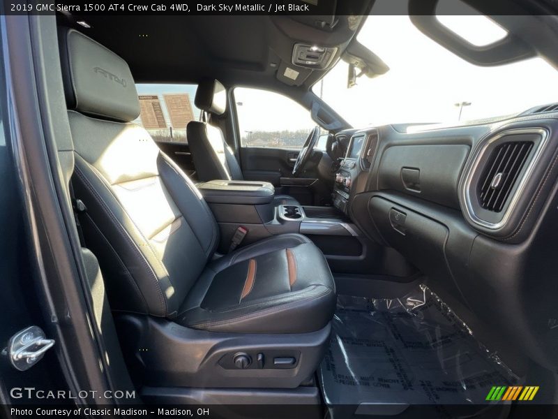 Dark Sky Metallic / Jet Black 2019 GMC Sierra 1500 AT4 Crew Cab 4WD
