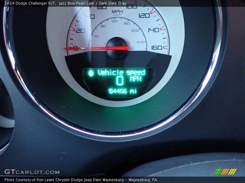 Jazz Blue Pearl Coat / Dark Slate Gray 2014 Dodge Challenger R/T