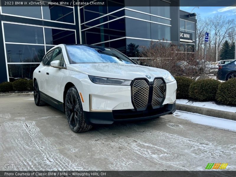  2023 iX xDrive50 Alpine White