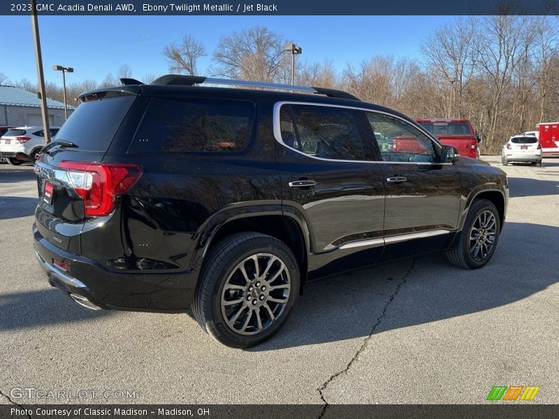 Ebony Twilight Metallic / Jet Black 2023 GMC Acadia Denali AWD