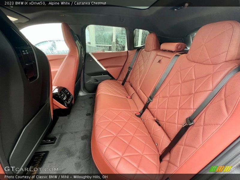 Rear Seat of 2023 iX xDrive50