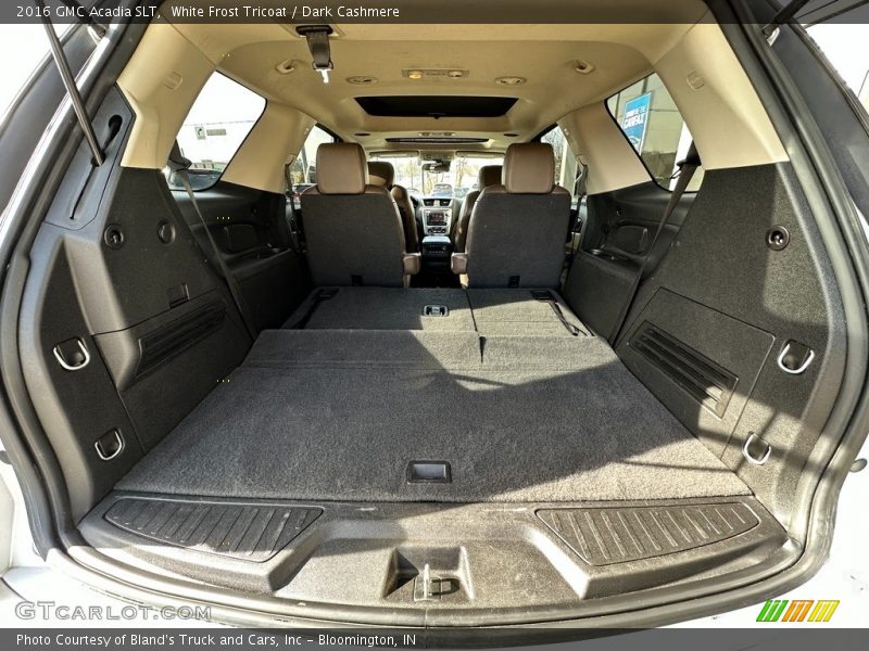 White Frost Tricoat / Dark Cashmere 2016 GMC Acadia SLT