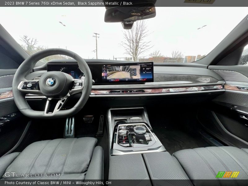 Dashboard of 2023 7 Series 760i xDrive Sedan