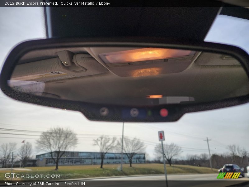 Quicksilver Metallic / Ebony 2019 Buick Encore Preferred