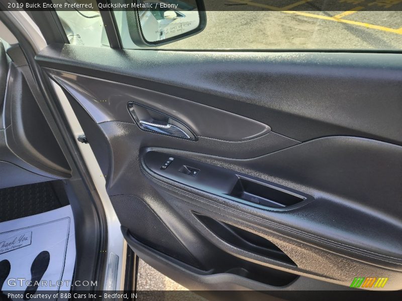 Quicksilver Metallic / Ebony 2019 Buick Encore Preferred