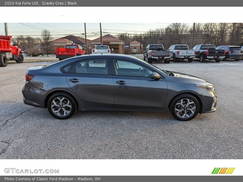 Gravity Grey / Black 2020 Kia Forte LXS