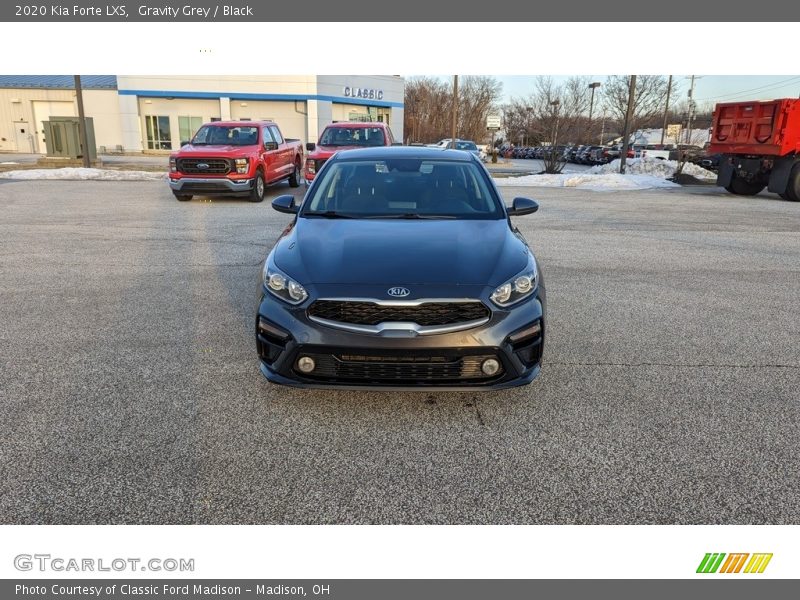 Gravity Grey / Black 2020 Kia Forte LXS