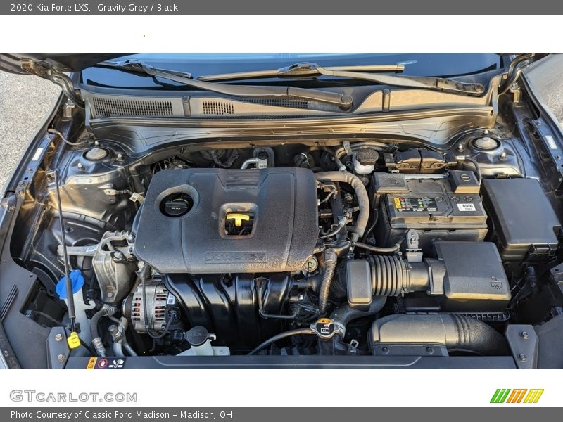 Gravity Grey / Black 2020 Kia Forte LXS
