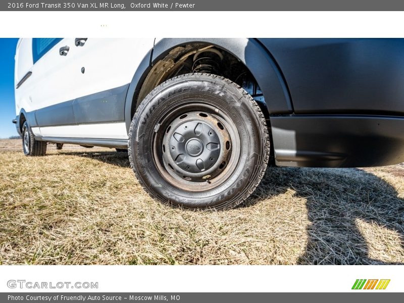 Oxford White / Pewter 2016 Ford Transit 350 Van XL MR Long