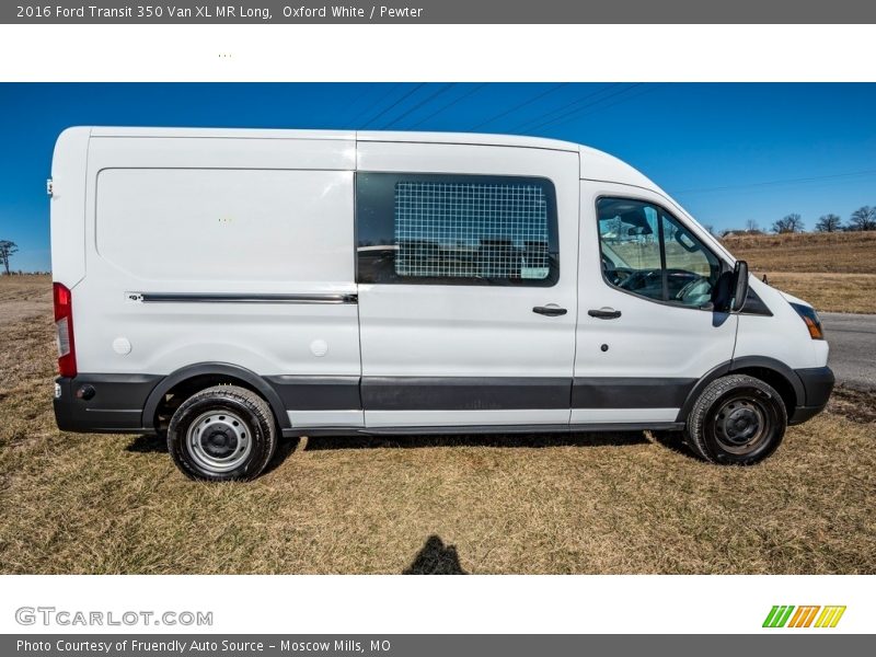 Oxford White / Pewter 2016 Ford Transit 350 Van XL MR Long