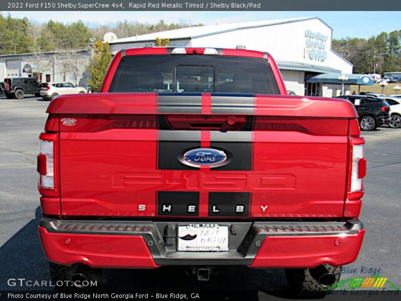 Rapid Red Metallic Tinted / Shelby Black/Red 2022 Ford F150 Shelby SuperCrew 4x4