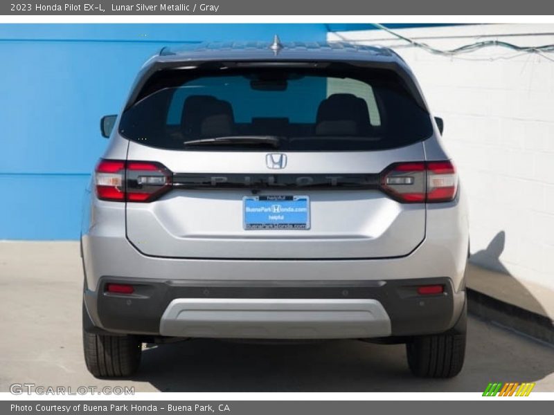 Lunar Silver Metallic / Gray 2023 Honda Pilot EX-L