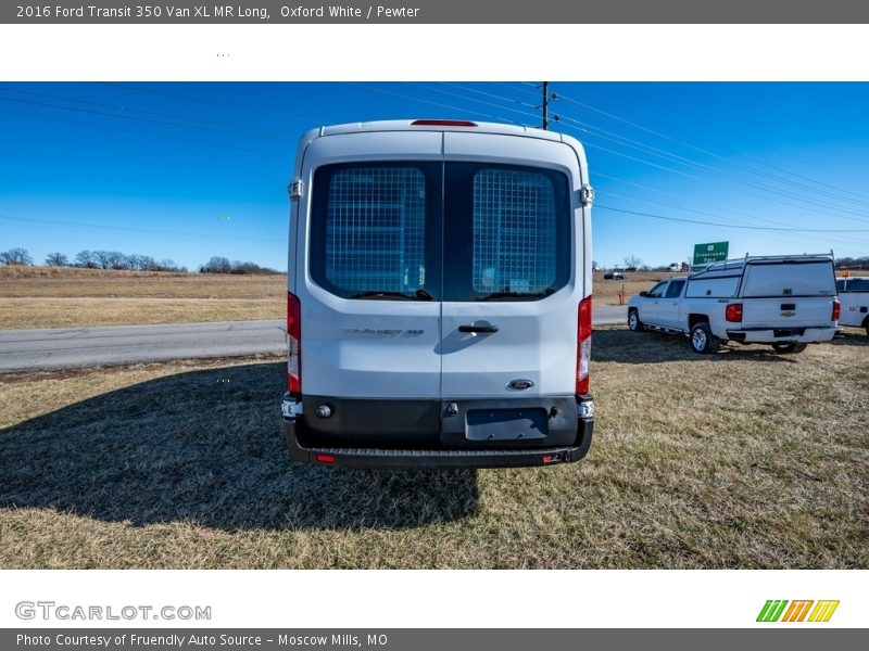 Oxford White / Pewter 2016 Ford Transit 350 Van XL MR Long