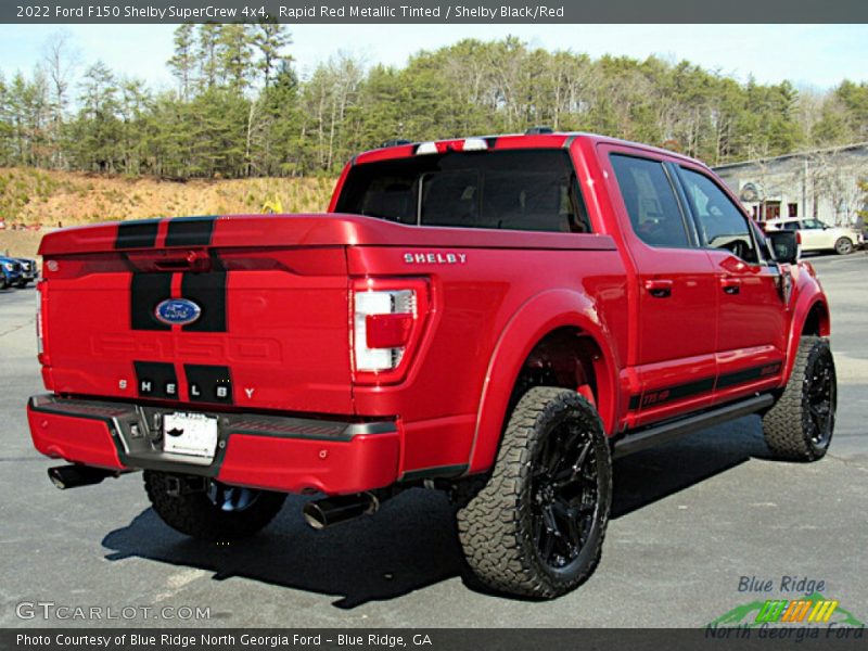 Rapid Red Metallic Tinted / Shelby Black/Red 2022 Ford F150 Shelby SuperCrew 4x4