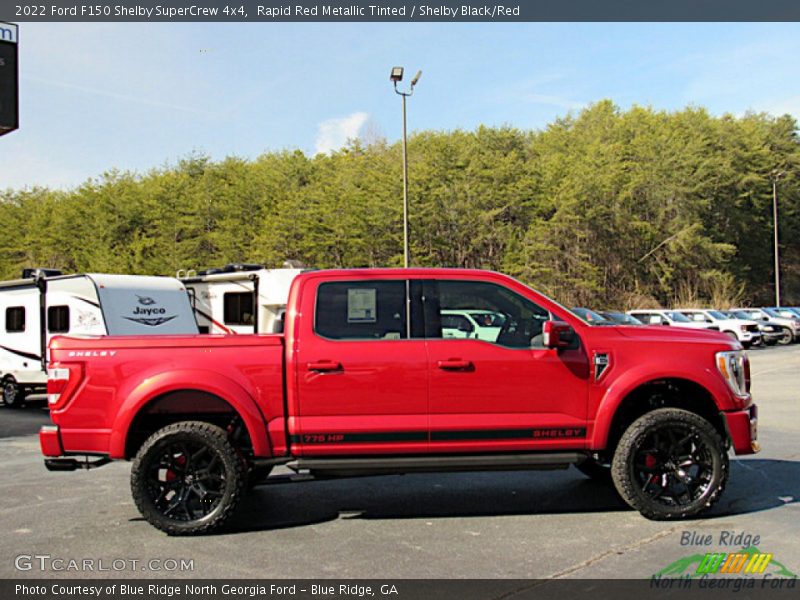Rapid Red Metallic Tinted / Shelby Black/Red 2022 Ford F150 Shelby SuperCrew 4x4