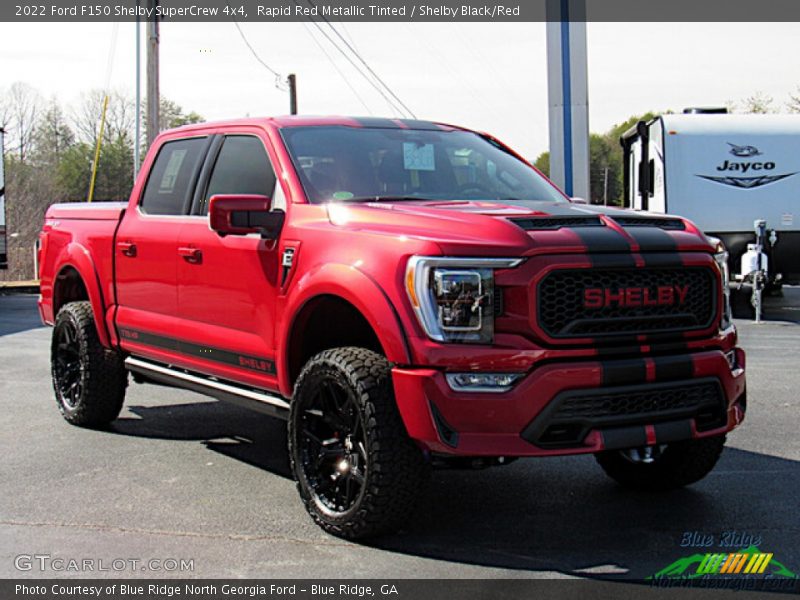 Rapid Red Metallic Tinted / Shelby Black/Red 2022 Ford F150 Shelby SuperCrew 4x4