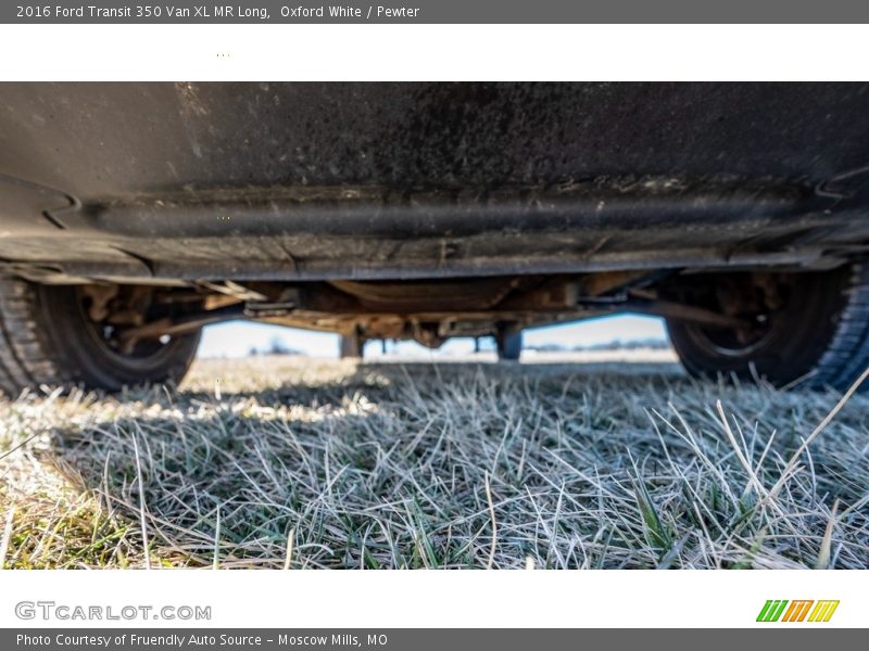 Oxford White / Pewter 2016 Ford Transit 350 Van XL MR Long