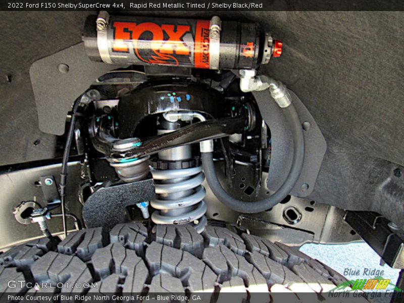 Rapid Red Metallic Tinted / Shelby Black/Red 2022 Ford F150 Shelby SuperCrew 4x4