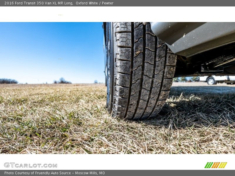 Oxford White / Pewter 2016 Ford Transit 350 Van XL MR Long