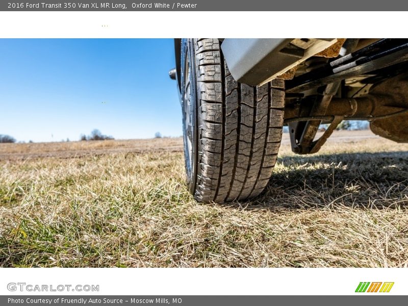 Oxford White / Pewter 2016 Ford Transit 350 Van XL MR Long