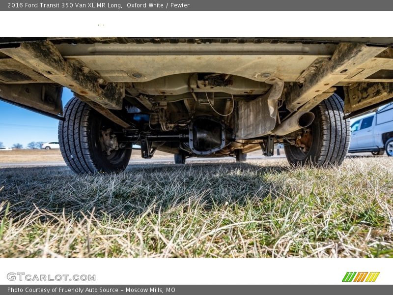Oxford White / Pewter 2016 Ford Transit 350 Van XL MR Long