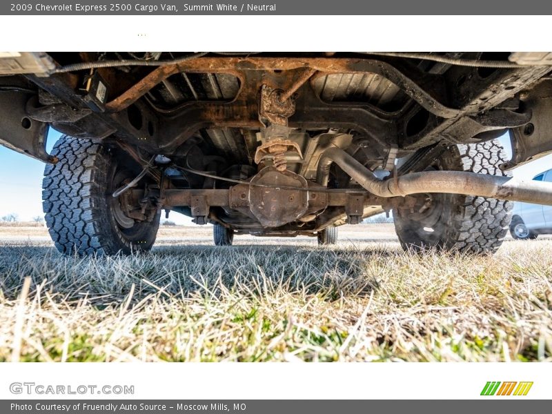 Summit White / Neutral 2009 Chevrolet Express 2500 Cargo Van