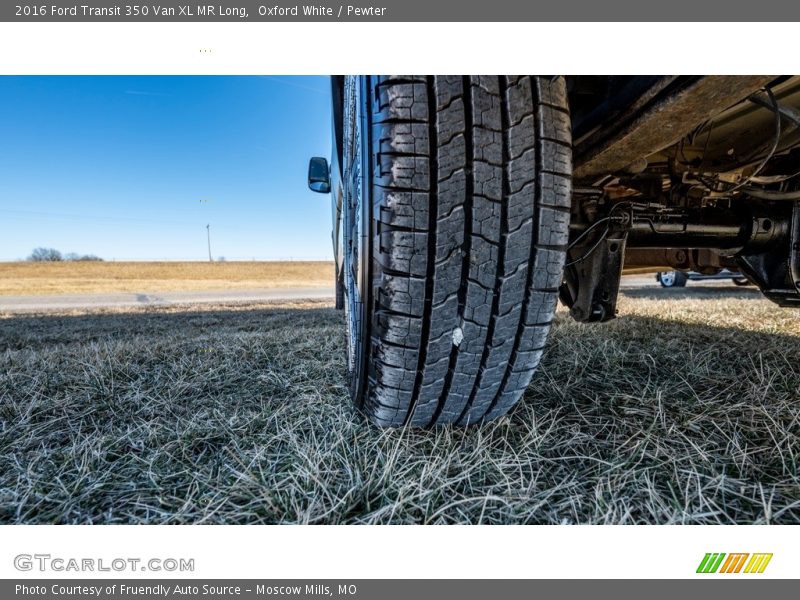 Oxford White / Pewter 2016 Ford Transit 350 Van XL MR Long