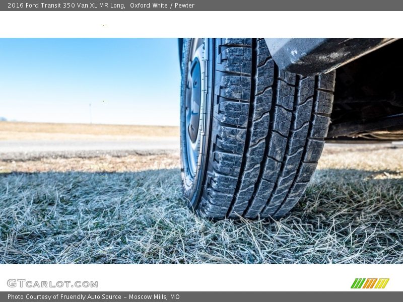 Oxford White / Pewter 2016 Ford Transit 350 Van XL MR Long