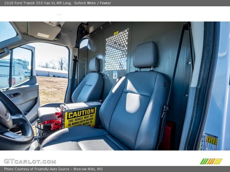 Oxford White / Pewter 2016 Ford Transit 350 Van XL MR Long