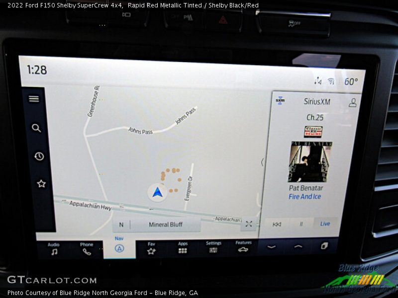 Rapid Red Metallic Tinted / Shelby Black/Red 2022 Ford F150 Shelby SuperCrew 4x4