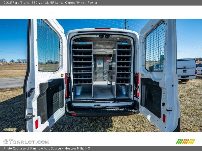 Oxford White / Pewter 2016 Ford Transit 350 Van XL MR Long