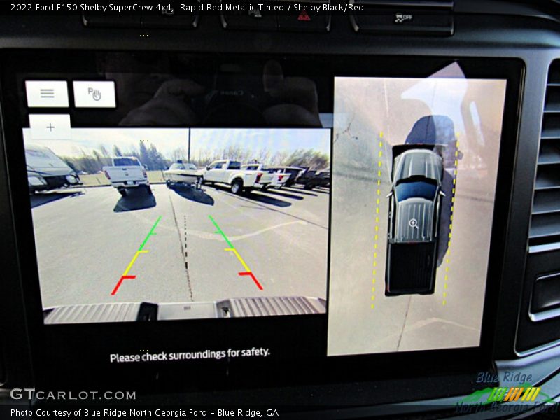Rapid Red Metallic Tinted / Shelby Black/Red 2022 Ford F150 Shelby SuperCrew 4x4