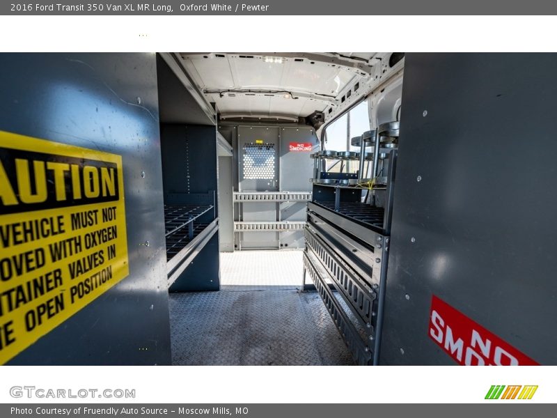 Oxford White / Pewter 2016 Ford Transit 350 Van XL MR Long