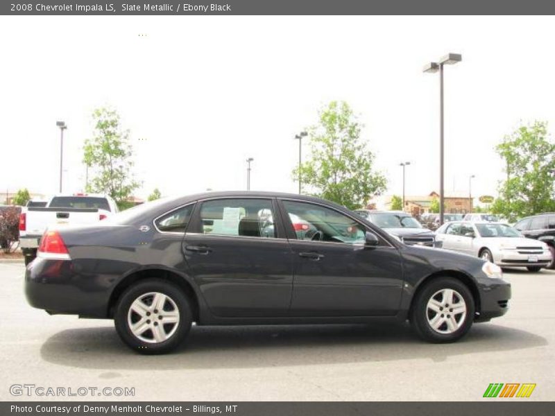 Slate Metallic / Ebony Black 2008 Chevrolet Impala LS