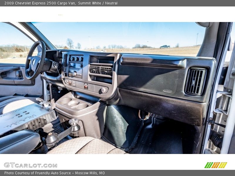Summit White / Neutral 2009 Chevrolet Express 2500 Cargo Van