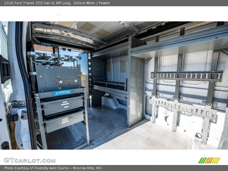 Oxford White / Pewter 2016 Ford Transit 350 Van XL MR Long