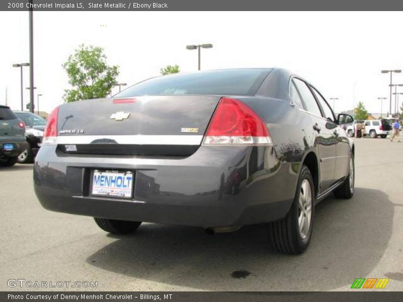 Slate Metallic / Ebony Black 2008 Chevrolet Impala LS