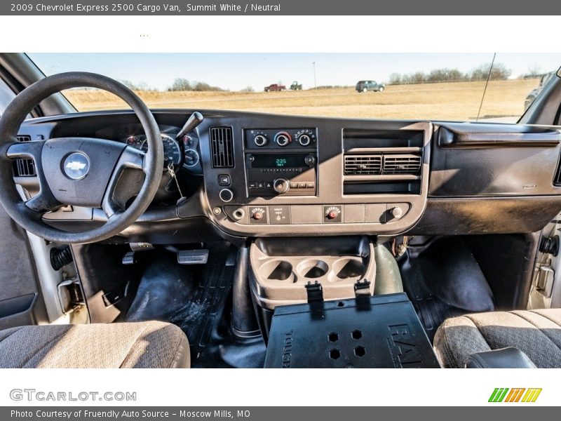 Summit White / Neutral 2009 Chevrolet Express 2500 Cargo Van